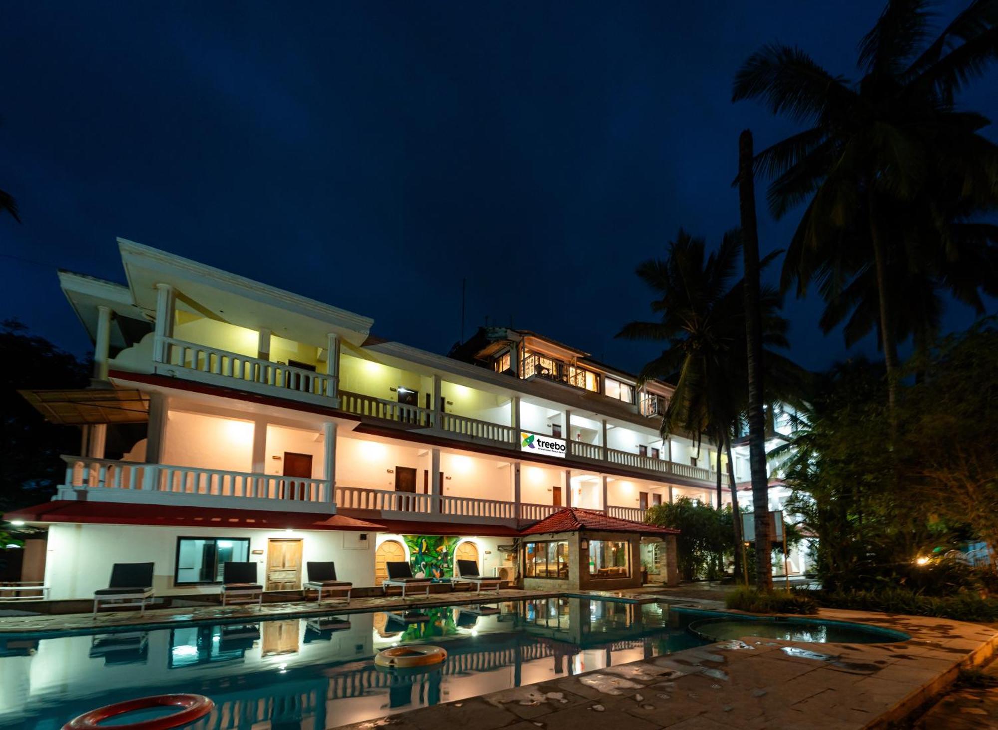 Treebo Kristal Sands Beach Resort Calangute Exterior foto